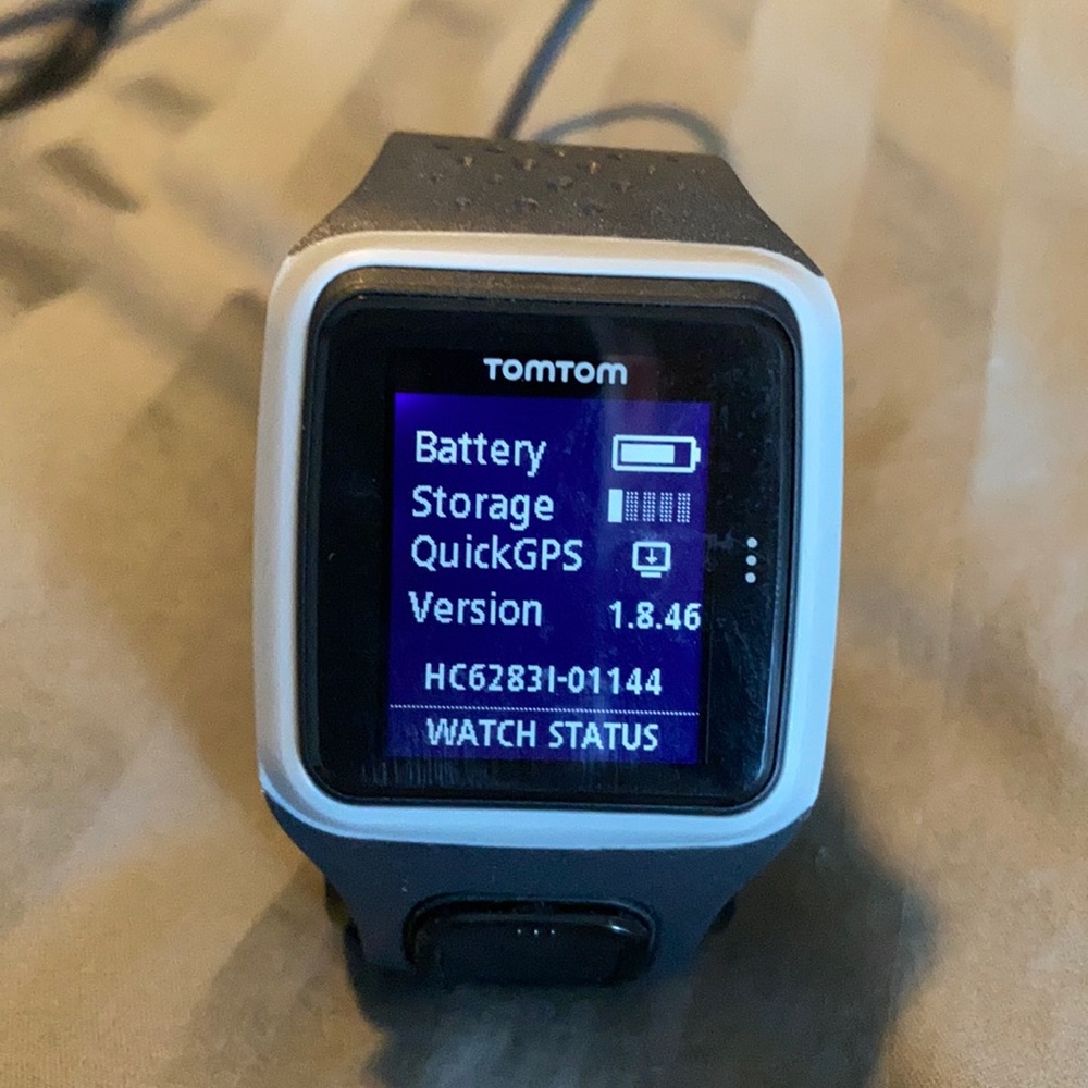 Tom Tom GPS watch w/ charging cradle
